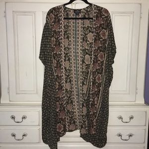 A cute patterned kimono